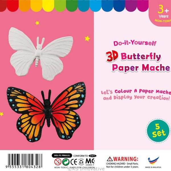 3D-animal-paper-mache-butterfly-pack-of-5