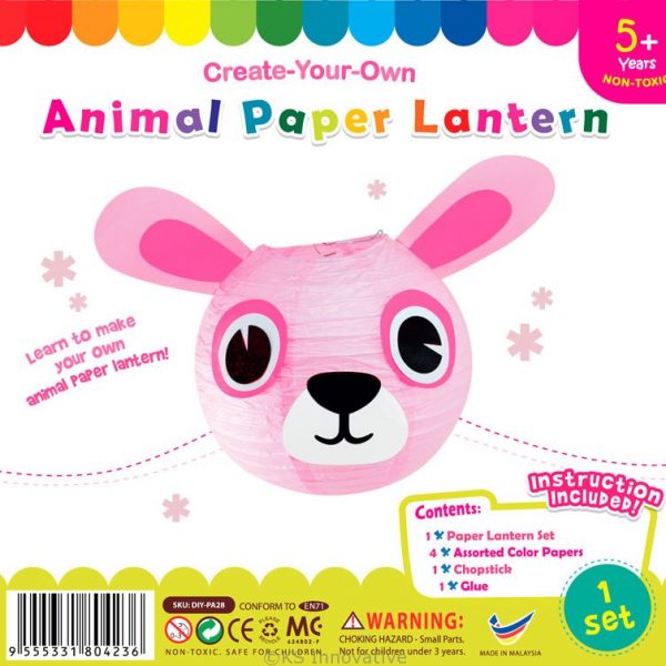 diy-animal-paper-lantern-rabbit