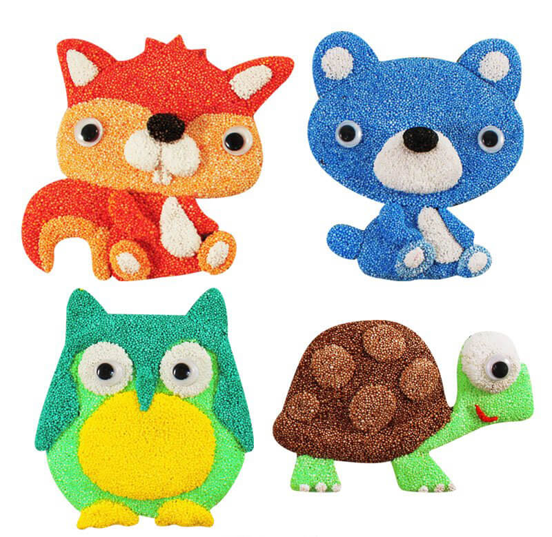 Foam Clay Magnet Kit - Animal Set - LB Kidstore